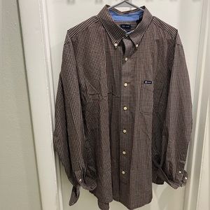 Mens XL Chaps button down